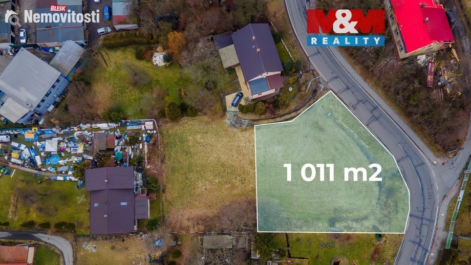 Prodej stavebního pozemku 1 011 m², Bohumín