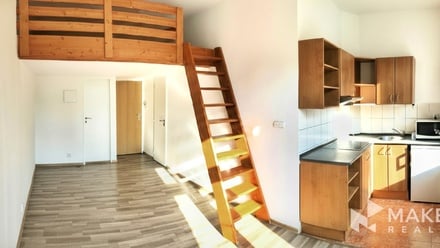 Pronájem bytu 1+kk 25 m², Praha - Vysočany