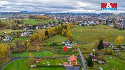 Prodej stavebního pozemku 1 350 m², Rumburk