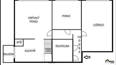 Prodej bytu 3+1 59 m², Ostrava - Zábřeh