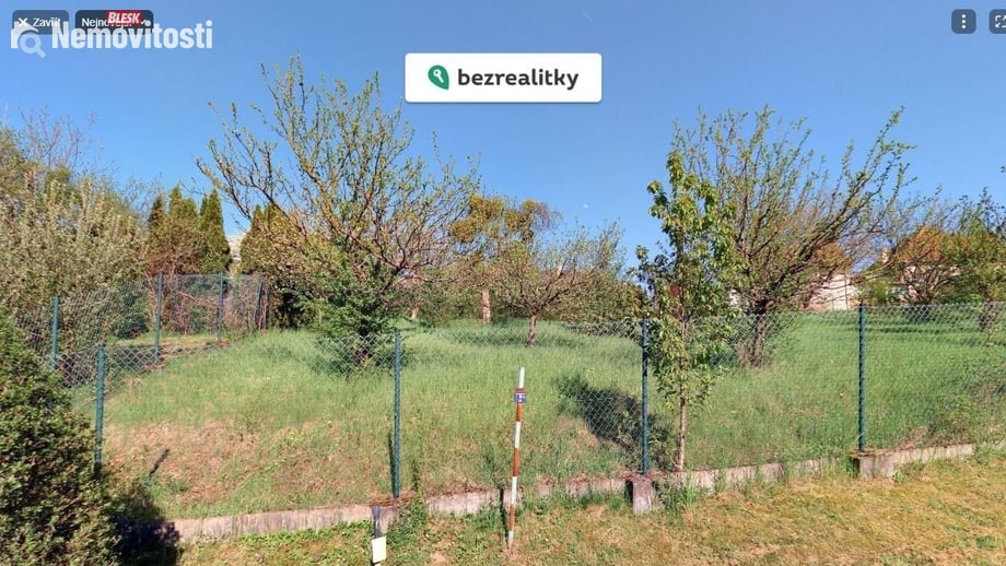 Prodej zahrady 800 m², Zlín - Mladcová