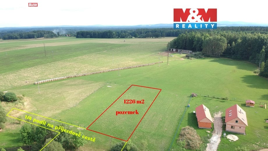 Prodej stavebního pozemku 1 226 m², Suchdol nad Lužnicí