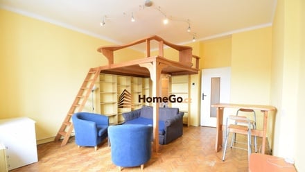 Pronájem bytu 1+kk 25 m², Praha - Vršovice