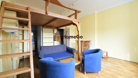 Pronájem bytu 1+kk 25 m², Praha - Vršovice