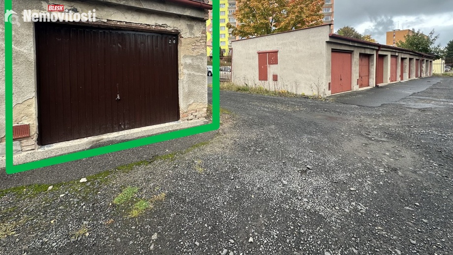 Prodej garáže 22 m², Chomutov