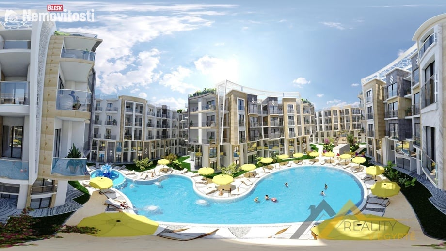 Prodej bytu 2+kk 54 m², Hurgáda