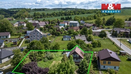 Prodej stavebního pozemku 1 414 m², Třebařov