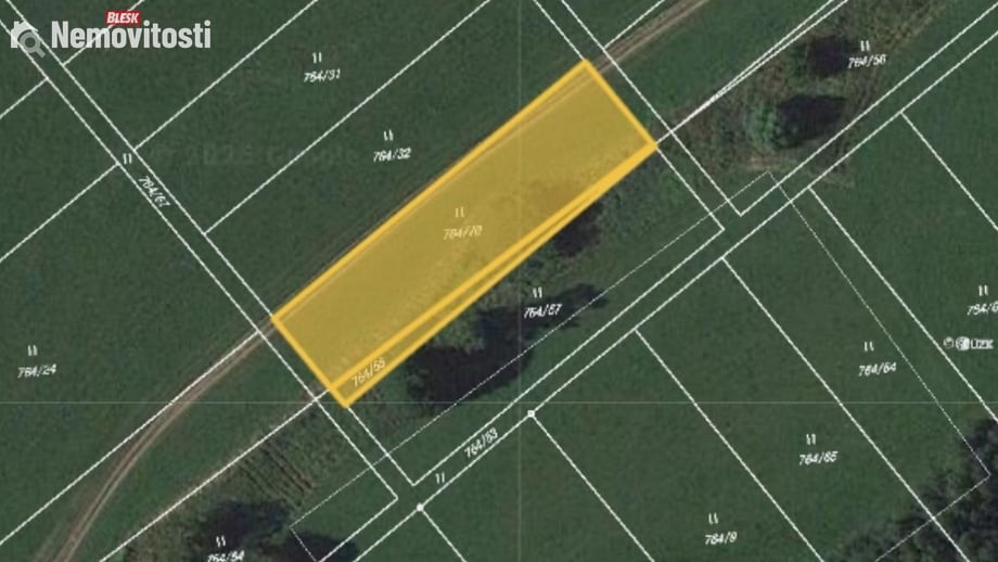 Prodej louky 1 668 m², Turnov