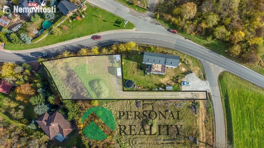 Prodej stavebního pozemku 1 394 m², Radim