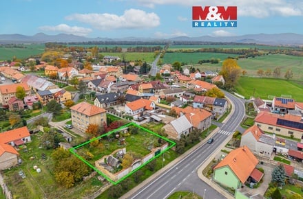 Prodej stavebního pozemku 1 132 m², Koštice