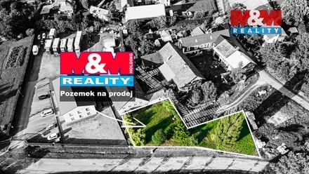 Prodej stavebního pozemku 829 m², Vamberk