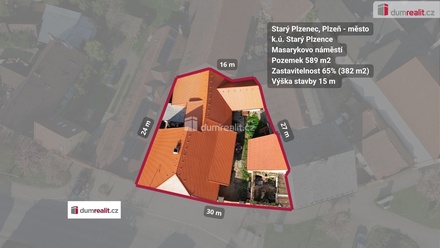 Prodej vícegeneračního domu 410 m², Starý Plzenec