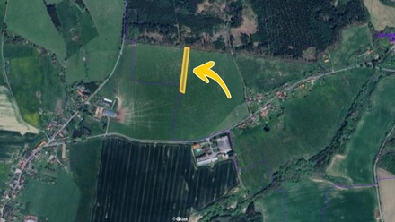 Prodej louky 4 209 m², Čížkov