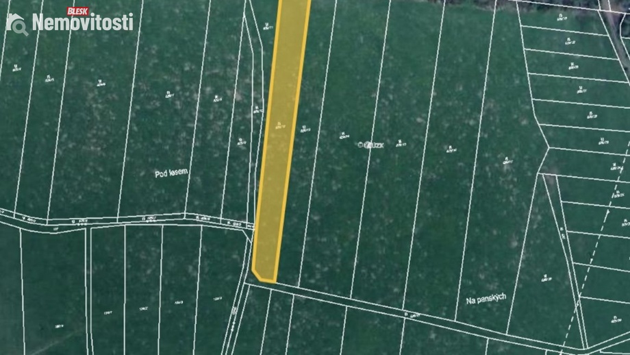 Prodej louky 4 209 m², Čížkov