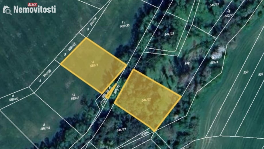 Prodej specifického pozemku 2 155 m², Čížkov