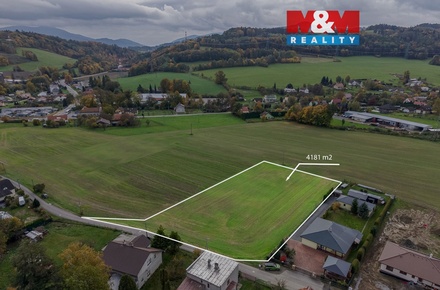 Prodej stavebního pozemku 4 181 m², Palkovice