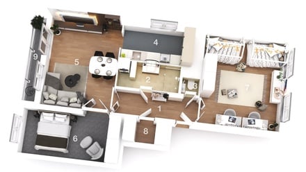 Prodej bytu 3+1 90 m², Praha - Strašnice