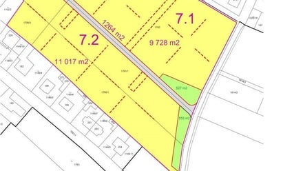 Prodej stavebního pozemku 11 177 m², Libomyšl
