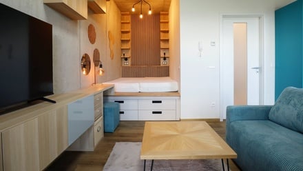 Pronájem bytu 1+kk 35 m², Brno - Horní Heršpice