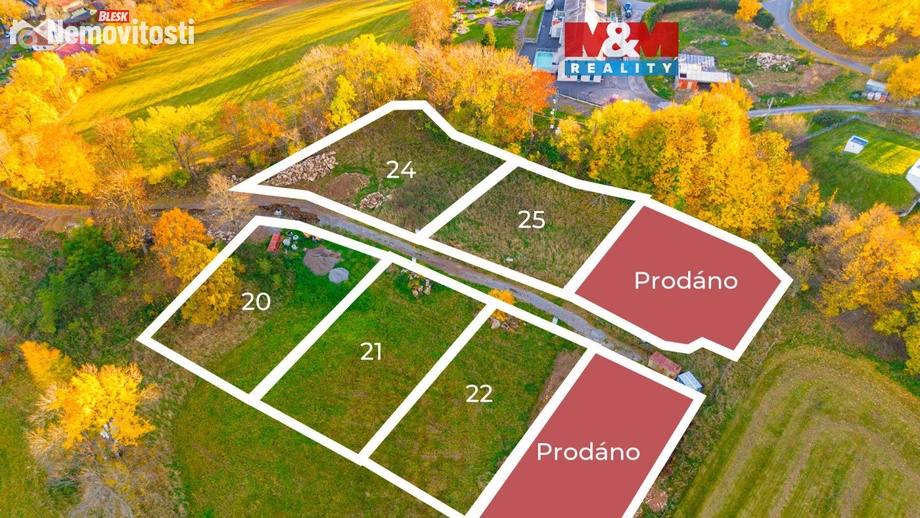 Prodej stavebního pozemku 1 043 m², Vimperk