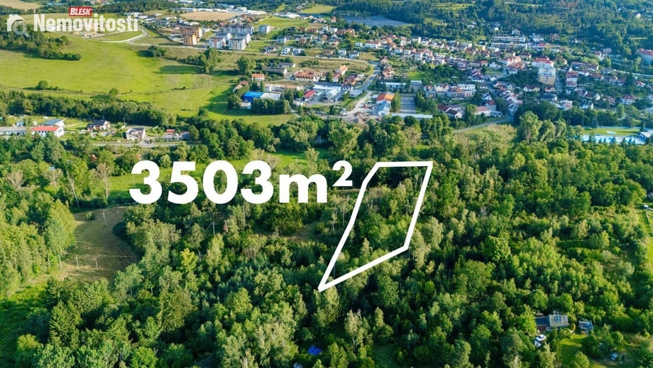 Prodej lesa 3 503 m², Velké Meziříčí