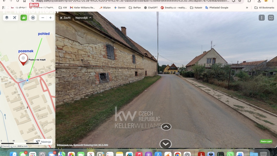 Prodej stavebního pozemku 3 500 m², Postoloprty - Skupice