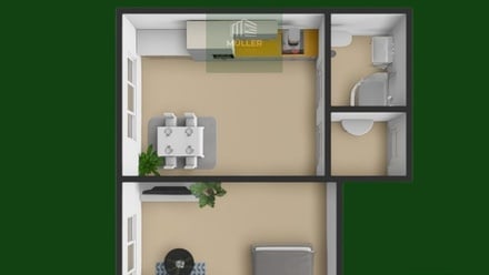 Pronájem bytu 2+kk 35 m², Stod