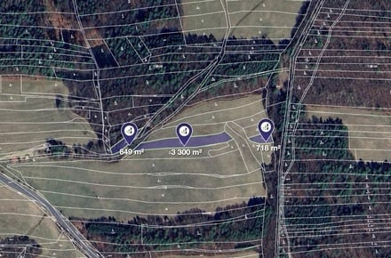 Prodej louky 32 380 m², Petrůvka