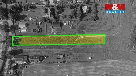 Prodej stavebního pozemku 3 448 m², Hrusice