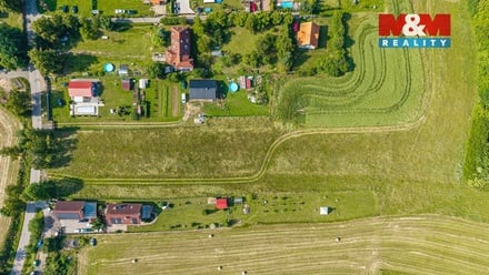 Prodej stavebního pozemku 3 448 m², Hrusice