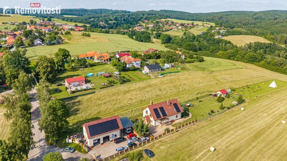 Prodej stavebního pozemku 3 448 m², Hrusice