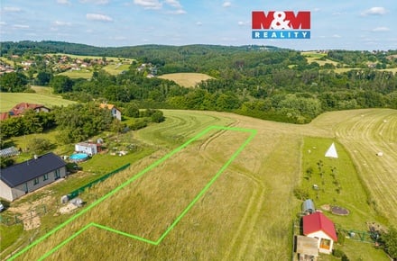 Prodej stavebního pozemku 2 348 m², Hrusice