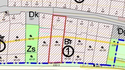 Prodej stavebního pozemku 801 m², Uhřice