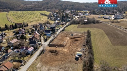 Prodej stavebního pozemku 912 m², Čisovice