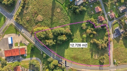 Prodej komerčního pozemku 12 726 m², Liberec-Vratislavice nad Nisou