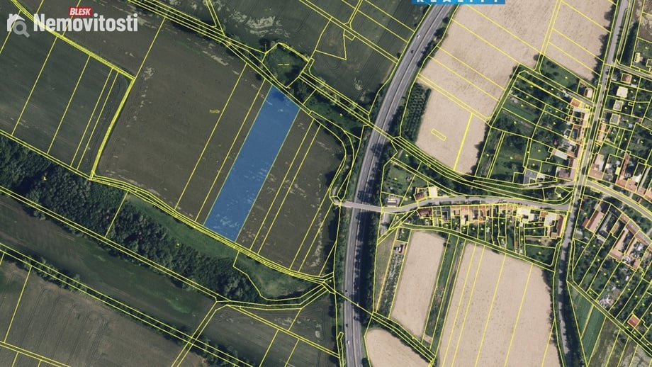 Prodej pole 10 932 m², Prostějov