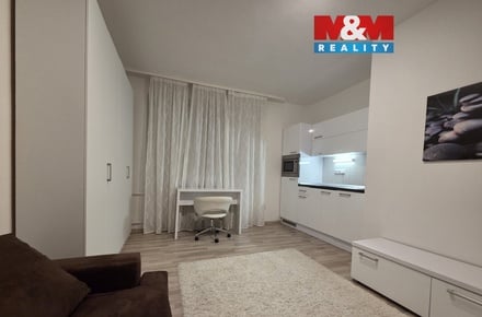 Pronájem bytu 1+kk 25 m², Bílovec