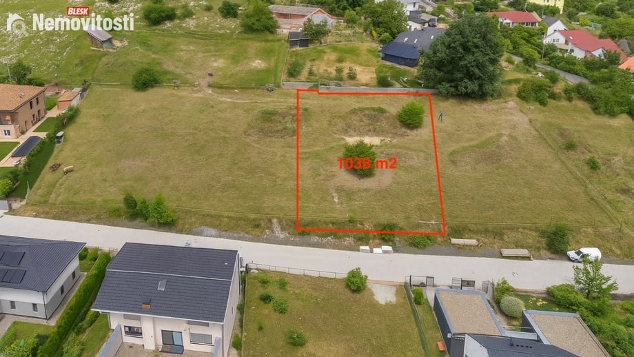 Prodej stavebního pozemku 1 038 m², Litoměřice