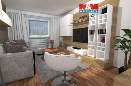 Prodej bytu 2+kk 43 m², Teplice