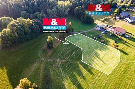 Prodej stavebního pozemku 4 282 m², Líšnice