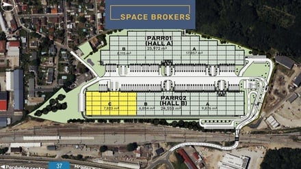 Pronájem skladu 3 500 m², Pardubice - Rosice