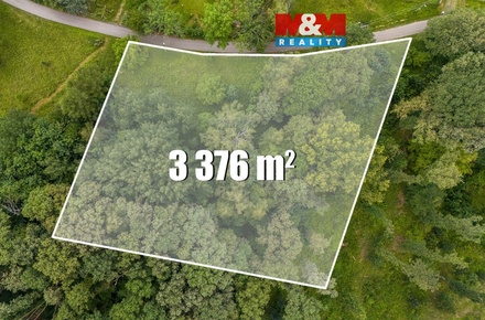 Prodej louky 3 376 m², Višňová