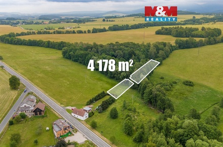 Prodej louky 4 178 m², Dětřichov