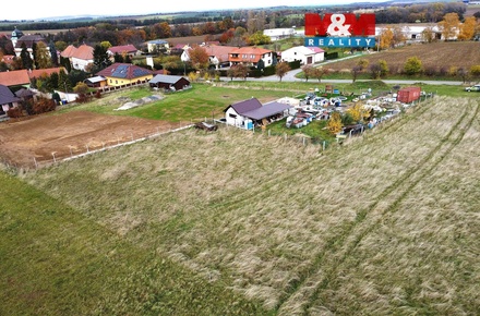 Prodej stavebního pozemku 1 155 m², Drahobudice