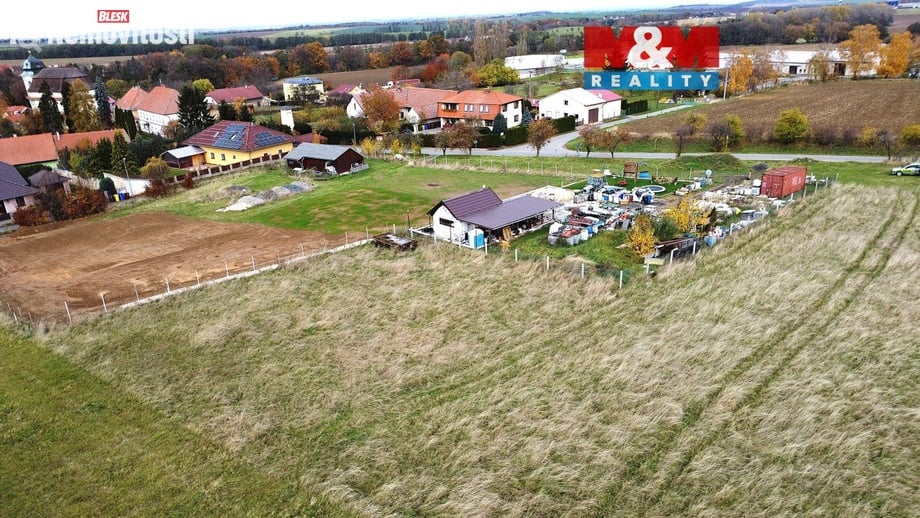 Prodej stavebního pozemku 1 155 m², Drahobudice