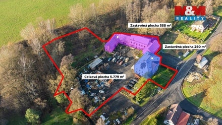 Prodej rodinného domu 1 028 m², Česká Kamenice