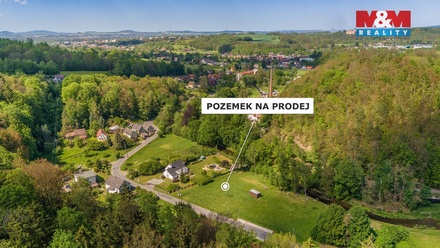 Prodej zahrady 2 291 m², Hrádek nad Nisou