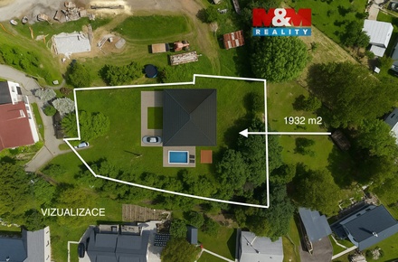 Prodej stavebního pozemku 1 932 m², Kašava