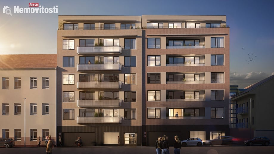 Prodej bytu 2+kk 46 m², Brno - Zábrdovice