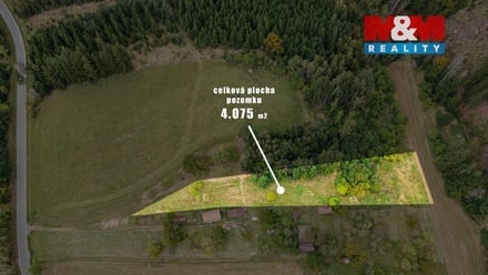 Prodej stavebního pozemku 4 075 m², Jevíčko